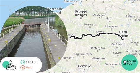 Torhout Gent Recreatieve Fietsroute Routeyou