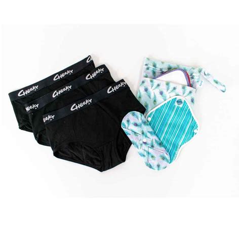 Period Pants Pack Or Bundle Boybrief Cheeky Wipes