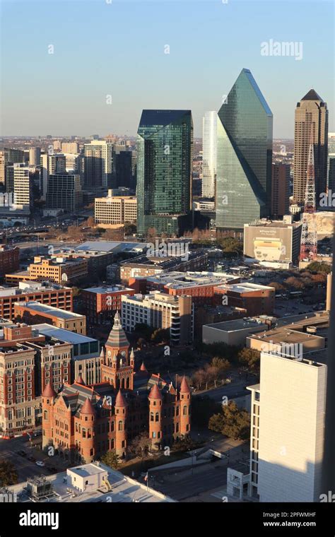 Dallas Skyline, Texas Stock Photo - Alamy