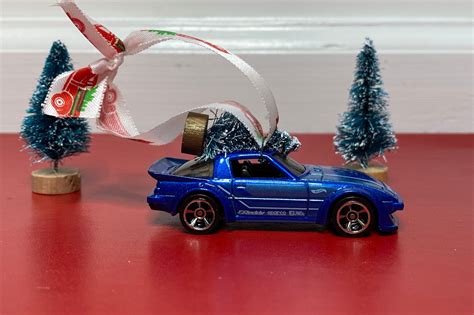 Mazda RX Hot Wheels Christmas Tree Ornament Stocking Stuffer Mazda Gifts Mazda RX
