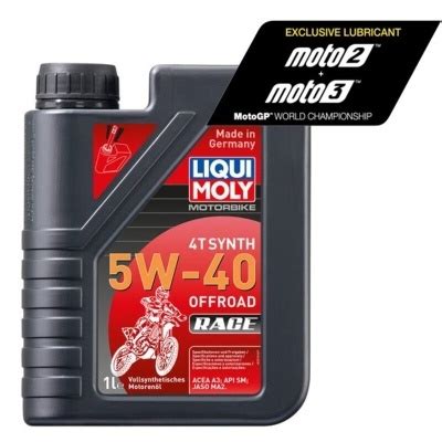 1L óleo Liqui Moly 100 sintético 4T Synth 10W 60 Off road Race 3053