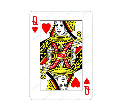 King Queen Of Hearts And Spades Playing Cards Png Graphic Etsy Australia