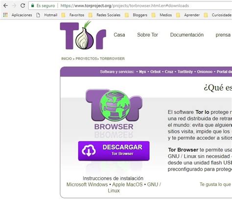 Tor El Navegador Que Protege Nuestra Privacidad En Internet Internet