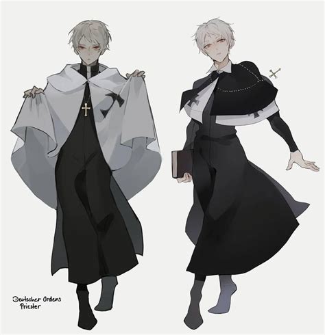 Kuro On Instagram Priest Prussia With His Canon Robe Right And The