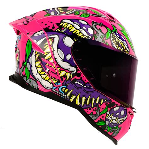 Bicimex Detalles Casco Para Motociclista Talla L Cerrado Killer Creep