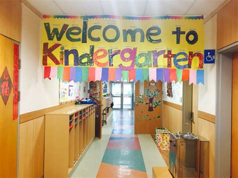 Welcome To Kindergarten School Hallway Decorations