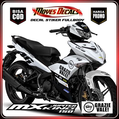 COD Decal Stiker Yamaha New Mx King 150 Full Body Motif Terbaru