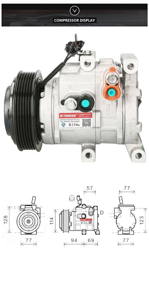 For Kia Rio Ac Compressor Kia Rio 2011 2019 Hyundai Accent 2010 2019