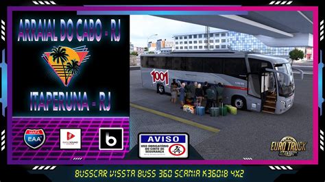 ETS 2 1 46 MOD BUS BUSSCAR VISSTA BUSS 360 SC K360IB 4X2 1001