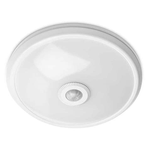 Plafoniera Led Cu Senzor De Miscare Aplicata Rotunda Alb W K