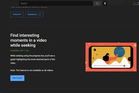 YouTube teste la nouvelle fonctionnalité HeatSeeker pour mettre en