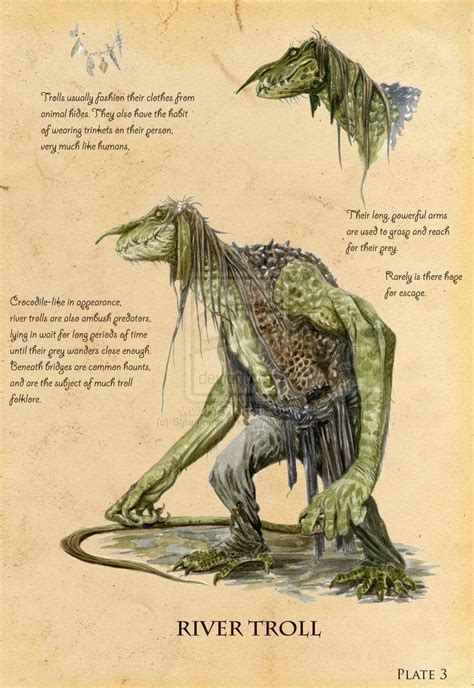 River troll | Mythical monsters, Mythical creatures art, Spiderwick chronicles