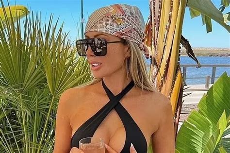 Love Island S Olivia Attwood Sizzles In Barely There Bikini As She