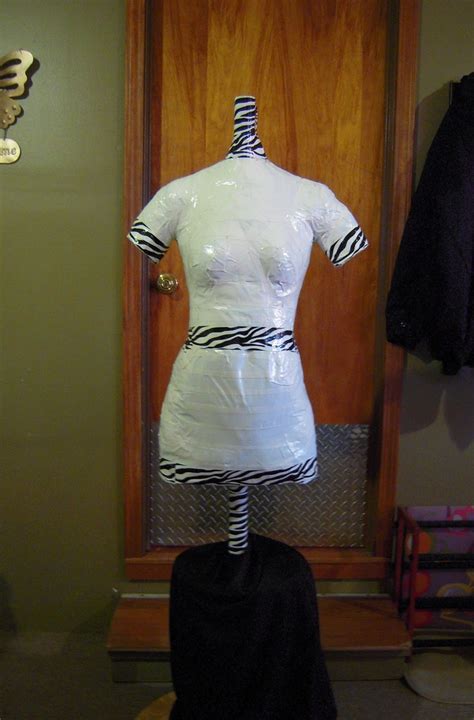 Duct Tape Dressform With Images Sewing Dress Form Dress Form