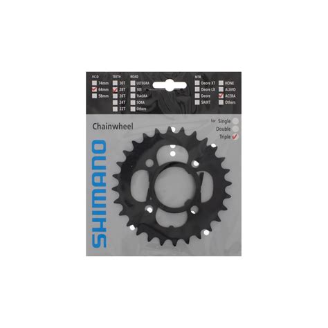 Shimano Acera Fc M Chainring With Chain Guard Teeth