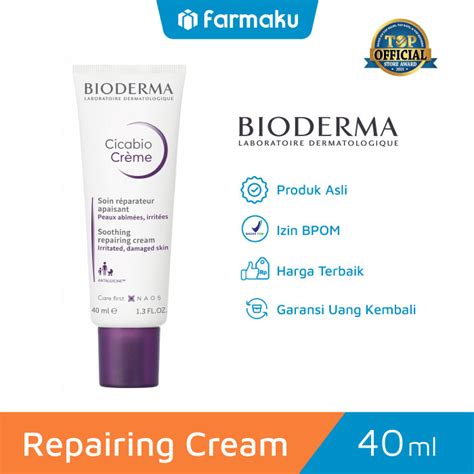 Bioderma Soothing Repairing Cicabio Crème Tube 40 ml Farmaku