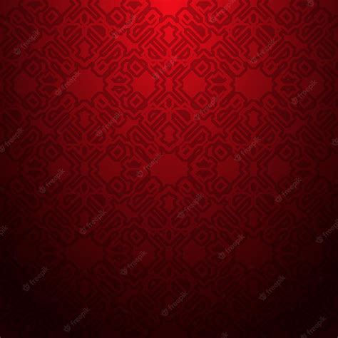 Premium Vector | Red geometric pattern