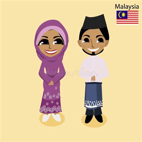 Cartoon ASEAN Malaysia Stock Vector - Image: 45168772