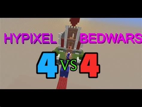 Playing Hypixel Bedwars 4v4 For The First Time In Months YouTube