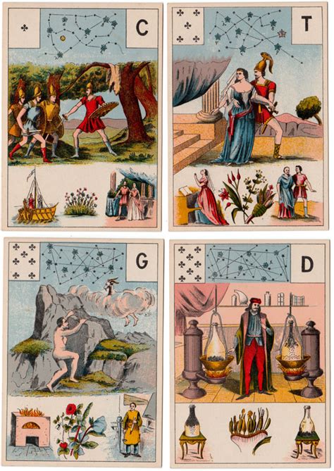 Grand Jeu Lenormand Grand Jeu De Mlle Le Normand The World Of