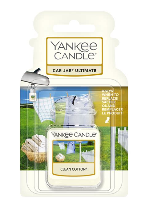 Clean Cotton Car Jar Ultimate Yankee Candle Offizielle Website Schweiz