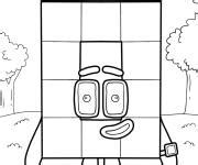 Coloriage Numberblocks Gratuit Imprimer