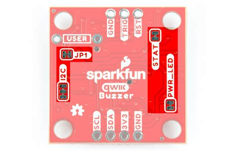 Hardware Overview Sparkfun Qwiic Buzzer Hookup Guide