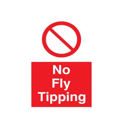 No Fly Tipping Sign Greener Solutions Ltd