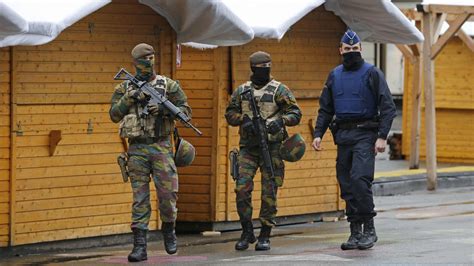 Belgien H Chste Terrorwarnstufe F R Br Ssel