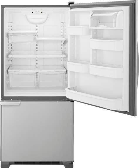 Questions And Answers Whirlpool 185 Cu Ft Bottom Freezer Refrigerator Stainless Steel