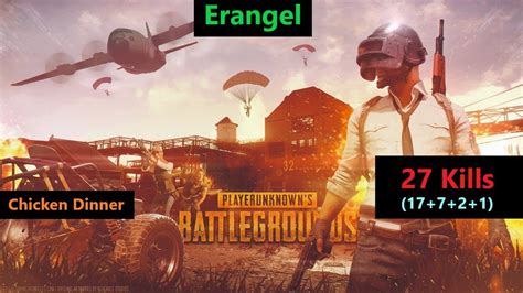 Hindi Pubg Mobile Kills In Erangel Winner Winner Chicken