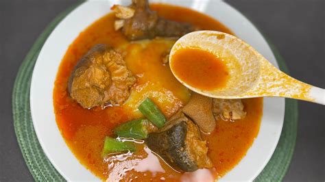 How To Make The Best Ghanaian Goat Meat Light Soup Sunday Fufu