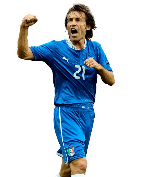 Andrea Pirlo Png Italy Football Render