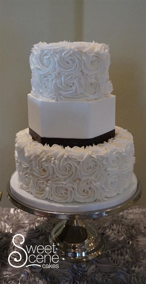 Rosettes On Display Decorated Cake By Sweet Scene Cakes Cakesdecor