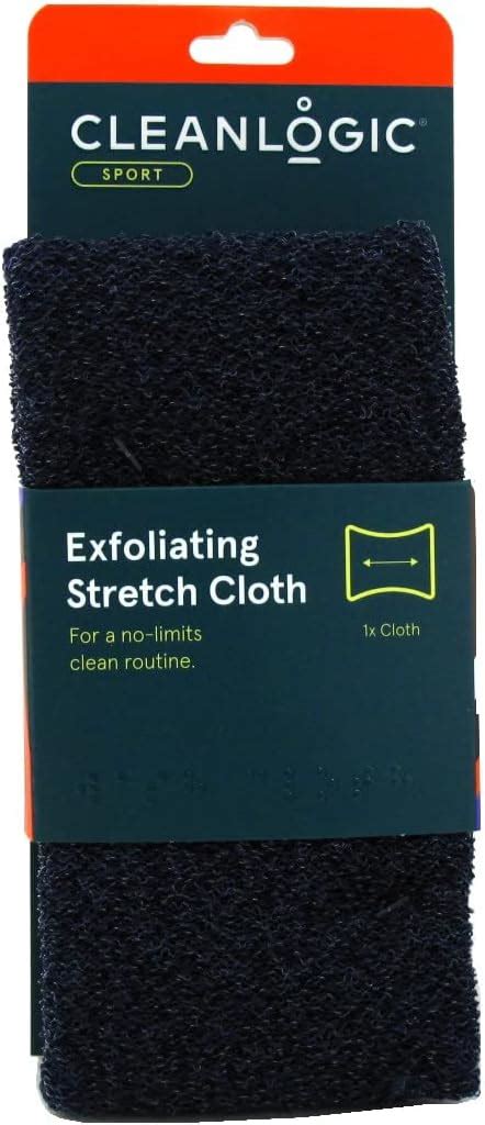 Amazon Clean Logic Sport Exfoliating Stretch Cloth Pack Of 6