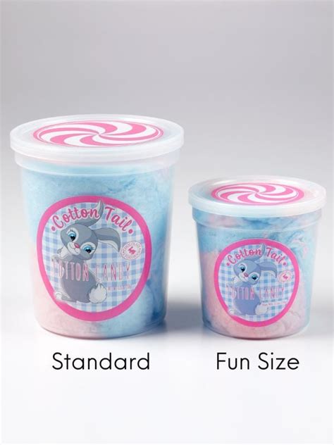 Fun Size Blue Raspberry Cotton Candy My Gourmet Cotton Candy