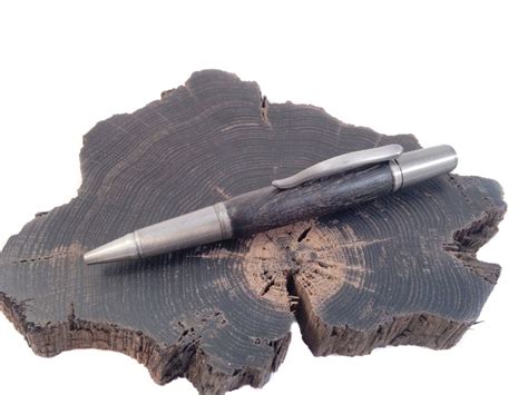 Irish Bog Oak Engraved Wood Pens Etsy Uk