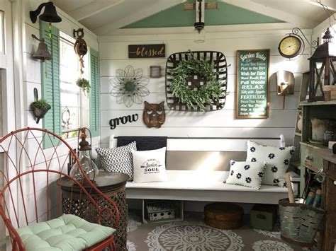 She Shed Interiors Decorating Ideas To Get Excited About