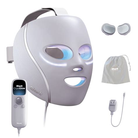 Shark CryoGlow LED Face Mask with Under-Eye Cooling, Anti-Ageing