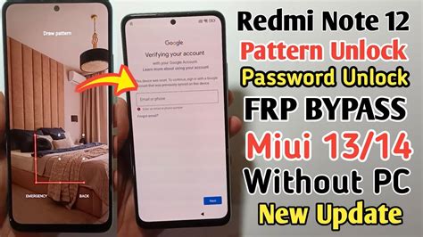 Redmi Note Pattern Unlock Redmi Frp Bypass Miui Activity