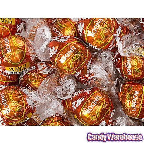 Lindt Chocolate Lindor Truffles - Peanut Butter: 60-Piece Box | Candy ...