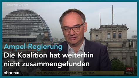 Phoenix Nachgefragt Mit Nico Fried Zur Politik Der Bundesregierung Am