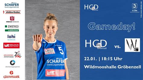 Handball Liga Hcd Gr Benzell Hsg W Rm Mitte Youtube