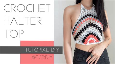 Crochet Halter Top Tutorial Diy Youtube