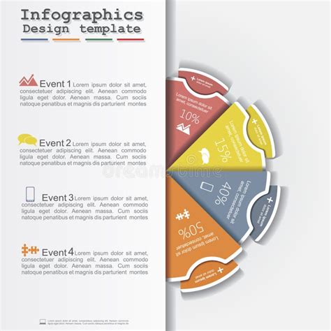 现代企业infographics圈子布局 向量 向量例证 插画 包括有 编号 图象 财务 设计 箭头 47651667