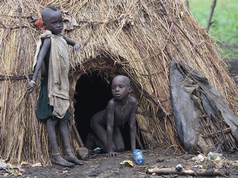 Mursi Huts Have A Low And Small Door To Prevent The Cattle Flickr