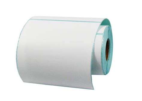 SGS Approved Waterproof 75x99mm Adhesive Label Rolls