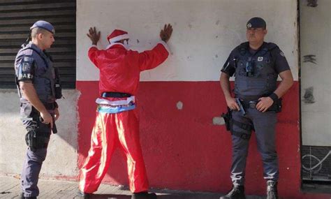 Baep Prende Papai Do Noel Do Crime Em Santos Ele Estava Foragido