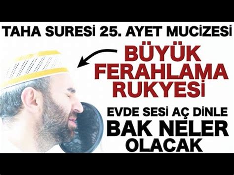 Taha Suresi Ayet Tekrar Mucizesi Evde Sesi A Dinle Bak Ne