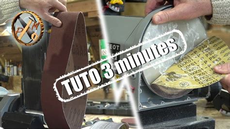 Astuces Pour Remplacer La Bande Abrasive Et Le Disque Abrasif D Un